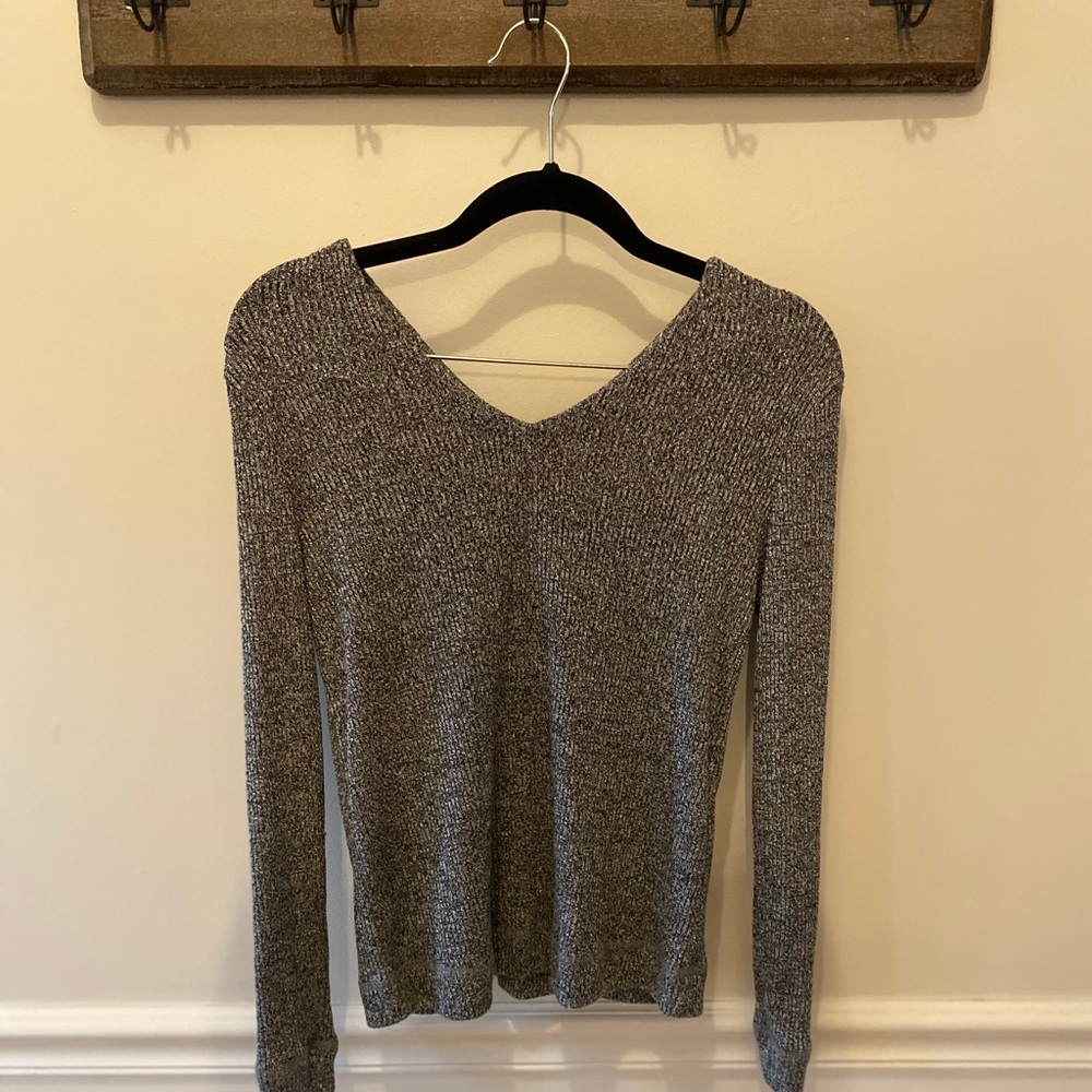 G by Giuliana Rancic Metallic Ribbed Top - Picture 4 of 7